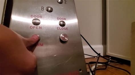 Ringing the elevator alarm? - YouTube