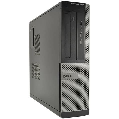 Refurbished Dell OptiPlex 3010-D Desktop PC with Intel Core i3-3240 Processor, 4GB Memory, 250GB ...