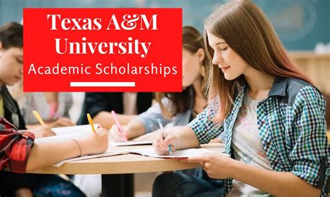 Texas A&M University Academic Scholarships 2020-2021