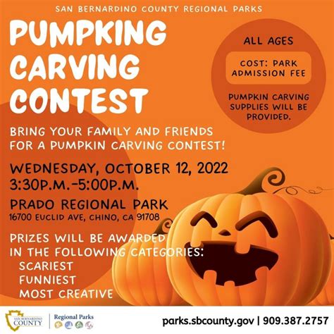 Pumpkin Carving Contest – Parks