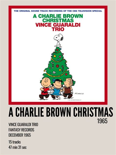 a charlie brown christmas soundtrack in 2024 | Charlie brown christmas ...