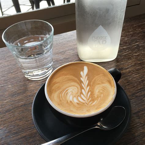 Flat white coffee time at Little Somethin Somethin in Rich… | Flickr
