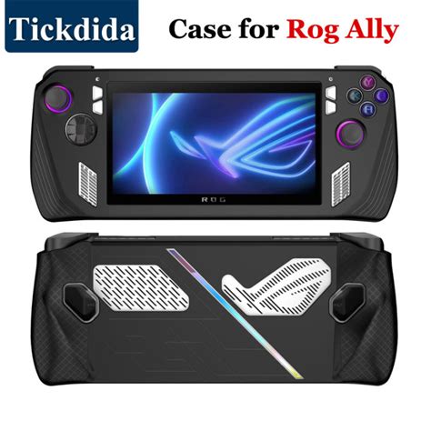 For ASUS ROG Ally Silicone Protective Case for ROG Ally Gaming Machine Drop-proof Cases,soft and ...