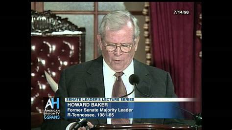 Senate Majority Leader Howard Baker Preview - YouTube