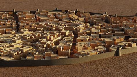 Riyadh Old City 1922 3D model | CGTrader