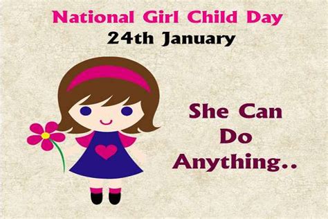 National Girl Child Day being celebrated across country today.