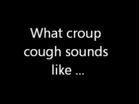 What croup Cough sounds like and how to treat it - Home Remedies - YouTube