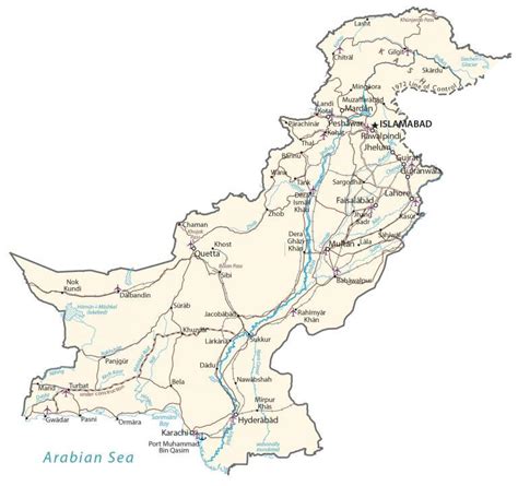 Pakistan Map - GIS Geography