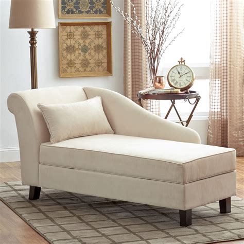 You'll love the Verona Storage Chaise Lounge at Birch Lane - With Great ...