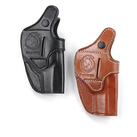 Cebeci Ruger SP101 Top-grain Leather in-the-pant Holster - 611343, Holsters at Sportsman's Guide