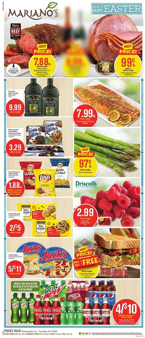 Mariano’s Ad Circular - 04/01 - 04/07/2020 | Rabato