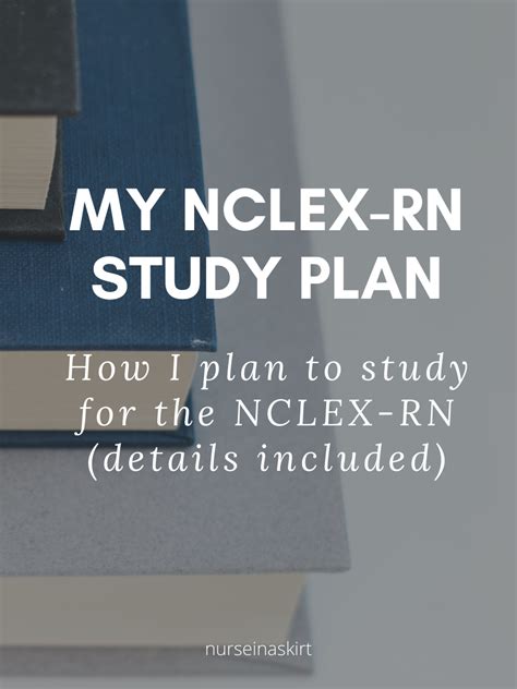 My NCLEX-RN Study Plan – NURSE ANNA