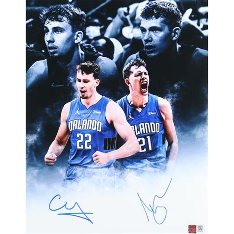 Franz Wagner & Moritz Wagner Signed Magic 11x14 Photo (PA) | Pristine ...