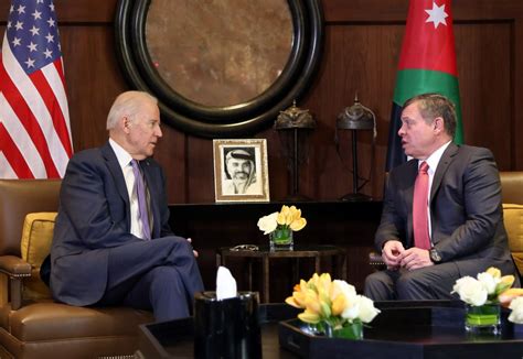 Biden tells Jordan's king he is eager to 'support a two-state solution ...