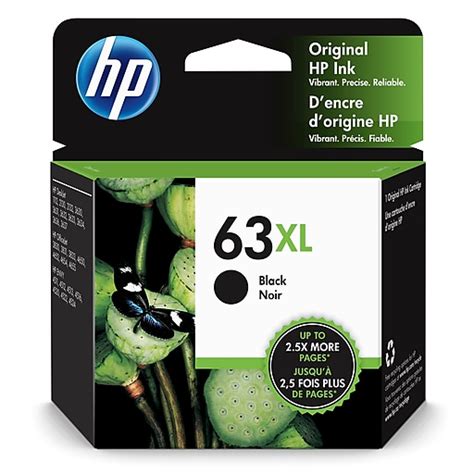 HP 63XL Black Ink Cartridge, High Yield (F6U64AN) at Staples