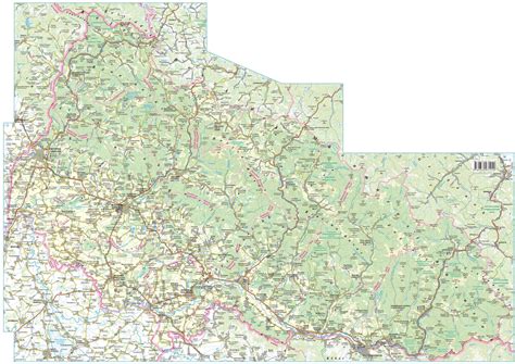 Transcarpathia * Zakarpatskaya obl. map – map.hu/en