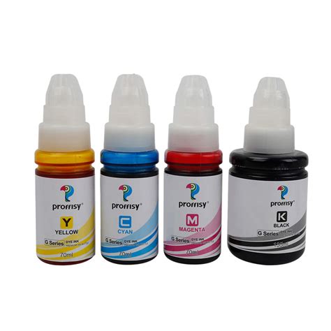 proffisy Ink Refill for Canon PIXMA G3000, G3010, G3100 Compatible for ...