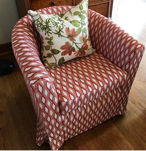 Custom Made Slipcovers: Barrel Chair