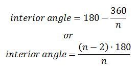 Ideas 80 of Formula For Interior Angles | shopblacklabel