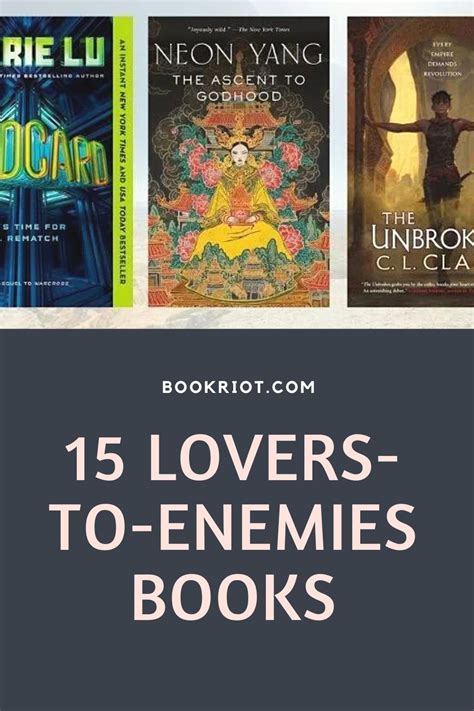 15 Lovers-to-Enemies Books: When Breakups Go Apocalyptically Bad