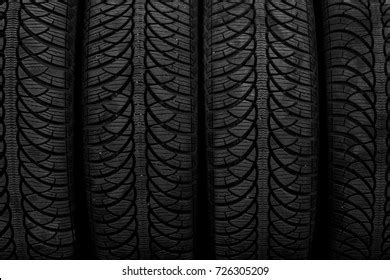 Car Tires Texture Black Tyres Winter Stock Photo 726305209 | Shutterstock