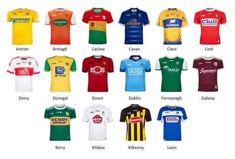 2023 GAA Jersey Wexford Tyrone Tipperary Roscommon Offaly Meath Kilkenny Kerry Dublin Donegal ...