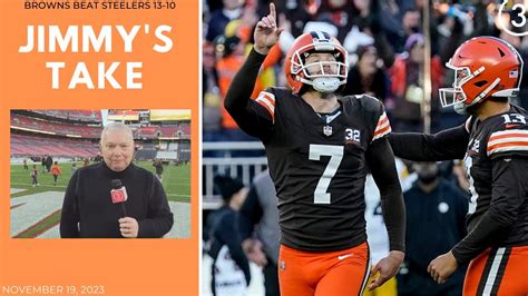 Jimmy's Take | Voice of the Browns Jim Donovan breaks down an emotional ...