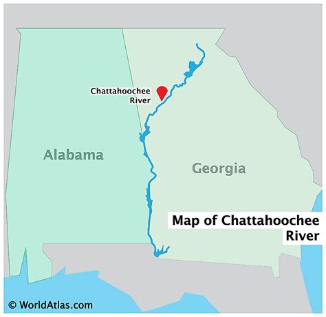 Chattahoochee River - WorldAtlas