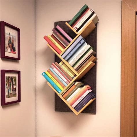 20 Easy and Cheap Bookshelf Design Ideas To Increase Your Home Interior | Bookshelves diy, Wall ...