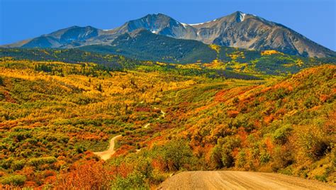 Aspen Area Fall Landscapes from the Rocky Mountains of Colorado