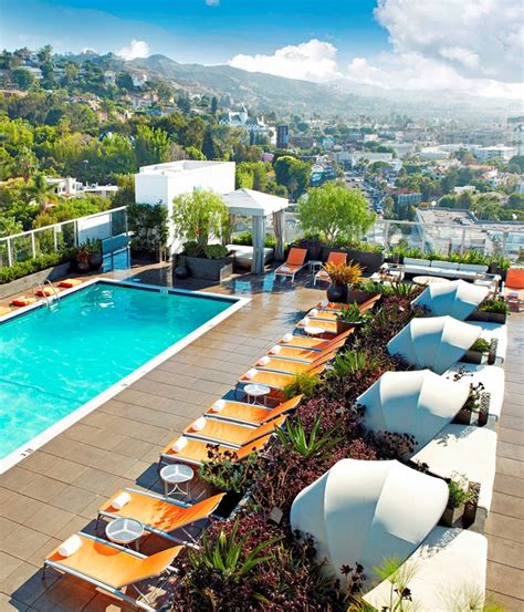 West Hollywood's best hotel pools :: Gourmet Traveller