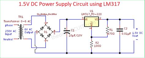 1.5V DC Power Supply Circuit - theoryCIRCUIT - Do It Yourself Electronics Projects