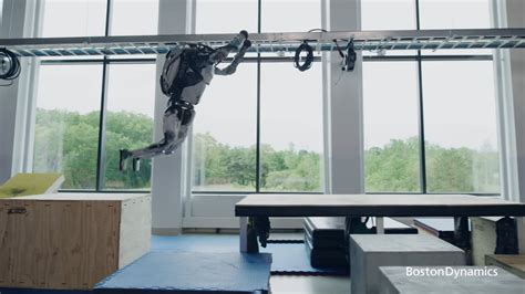 Boston Dynamics Teaches Atlas Robot Parkour