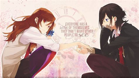 HD wallpaper: anime, Hori Kyouko, Horimiya, Miyamura Izumi, real people ...