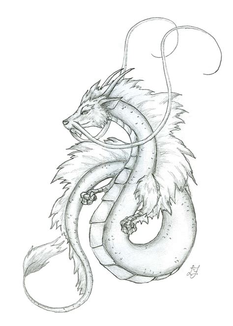 small Japanese dragon by Lizzy23 on deviantART | Dragon sketch, Japanese dragon drawing ...