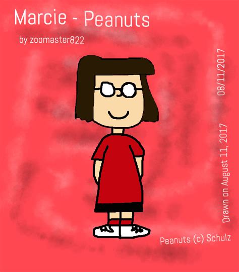 Marcie - Peanuts by FrankCookiefox on DeviantArt