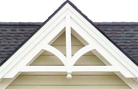 Decorative Gable: GP200 with FINIAL | House trim, Gable trim, Cottage ...