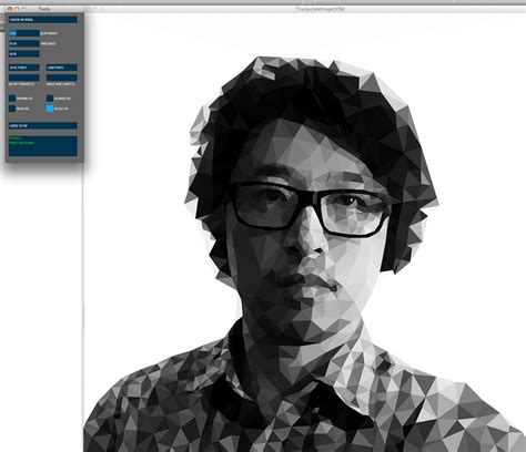 2015 / tutorial – low poly portrait on Behance