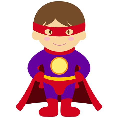 Printable Superhero Clipart - Printable Word Searches