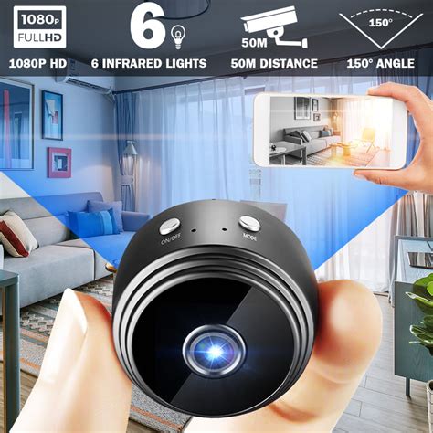 1080P HD Mini IP WIFI Camera Wireless Magnetic Camcorder Security ...