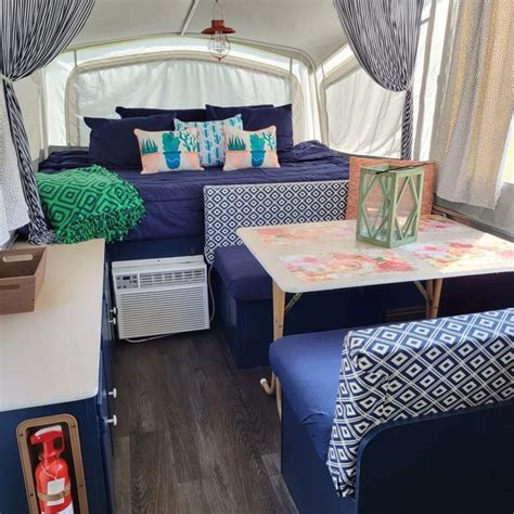 Renovated Pop-Up Camper Goes From Dark and Musky to Homey and Adorable ...