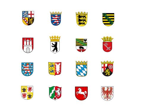 Coat of Arms of the German States (Picture Click) Quiz - By freakyfranky