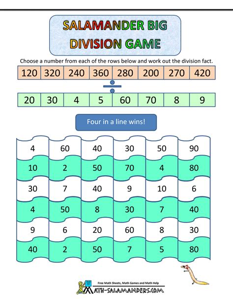 Math Division Games