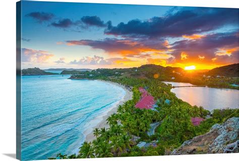 Caribbean, Antigua, Galley Bay, Galley Bay Beach, Sunrise | Great Big ...