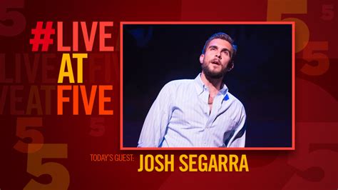 Broadway.com #LiveatFive with On Your Feet!'s Josh Segarra | Broadway ...