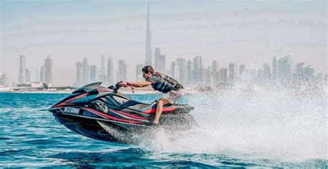 Dubai: Jet Ski Tour at Jumeirah Beach with Skyline | GetYourGuide