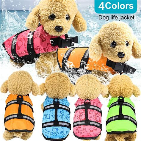 Puppy Rescue Swimming Wear Safety Clothes Vest Swimming Suit XS XL Outdoor Pet Dog Float Doggy ...