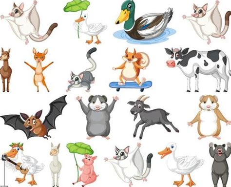 Talking Animal Vector Art, Icons, and Graphics for Free Download