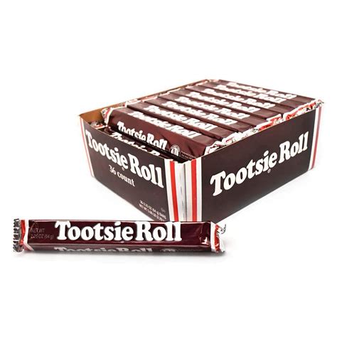 Tootsie Roll Bars, Original Classic Size, Ounce Rolls, (Pack Of 36 ...