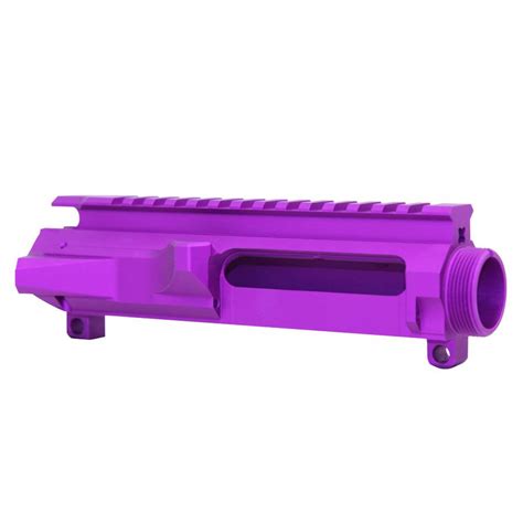 AR-15 Stripped Billet Upper Receiver (Anodized Purple) » Guntec USA